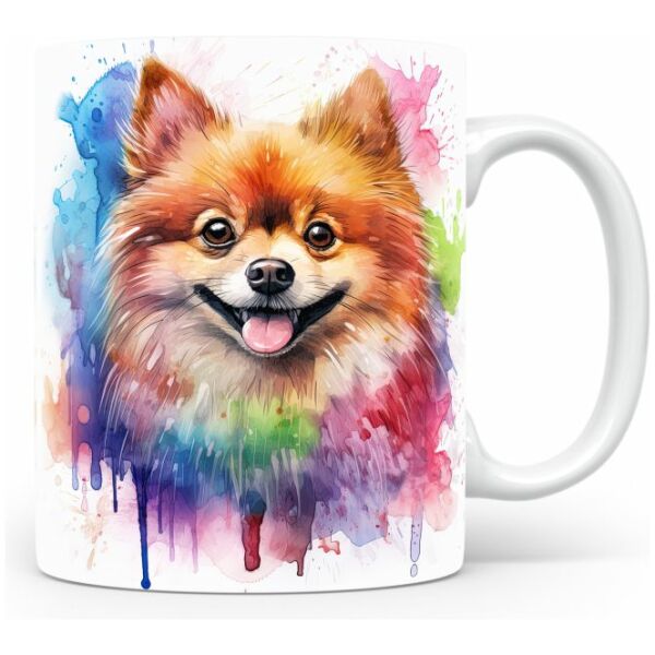 75-Suffix-ED-MD-SRB-S08-13 Pomeranian 03 - Mug