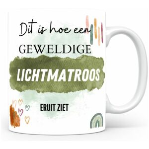 Mok bedrukken met beroep Lichtmatroos