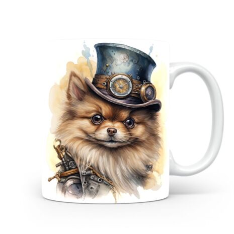 76-Suffix-ED-MD-SMP-S08-13 Pomeranian 04 - Mug