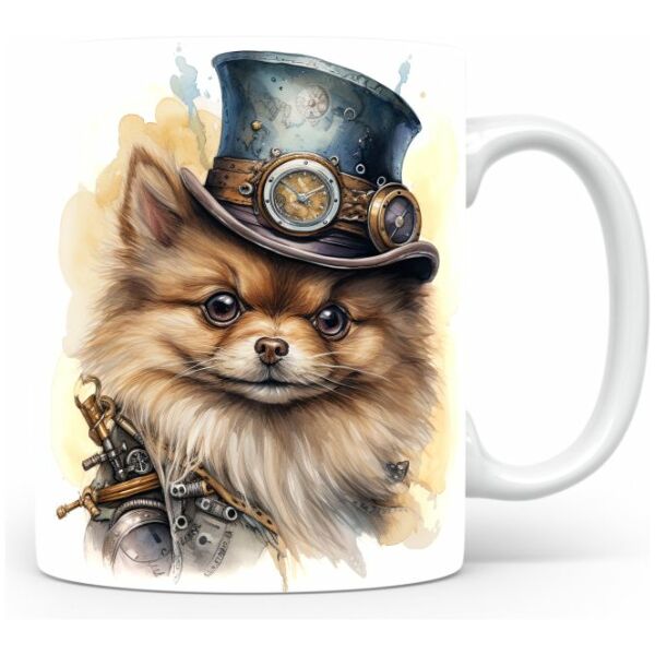 76-Suffix-ED-MD-SMP-S08-13 Pomeranian 04 - Mug