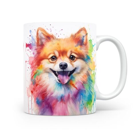 76-Suffix-ED-MD-SRB-S08-13 Pomeranian 04 - Mug