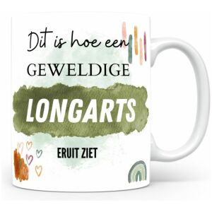 Mok bedrukken met beroep Longarts