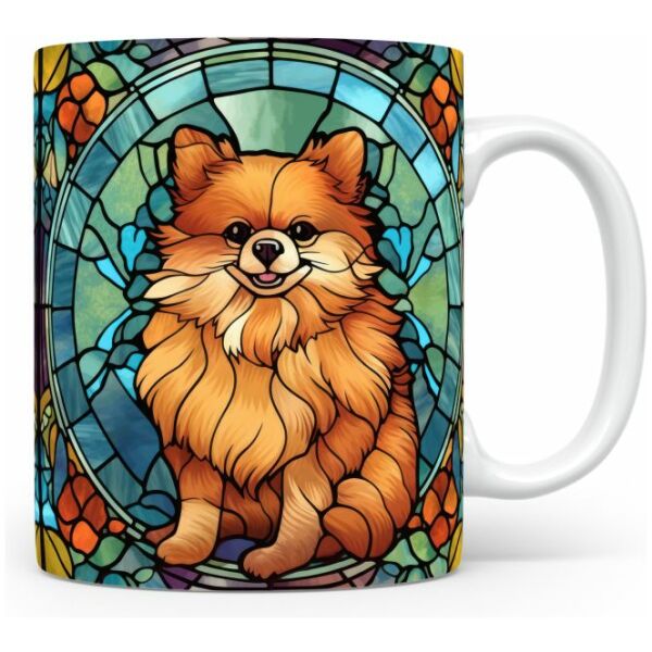 77-Suffix-ED-MD-SDGS-S01-13 Pomeranian 05 - Mug