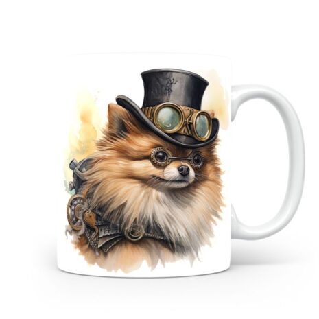 77-Suffix-ED-MD-SMP-S08-13 Pomeranian 05 - Mug