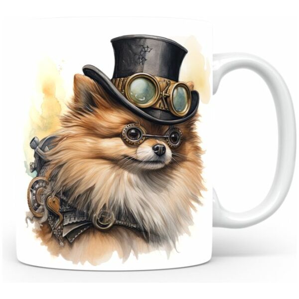 77-Suffix-ED-MD-SMP-S08-13 Pomeranian 05 - Mug