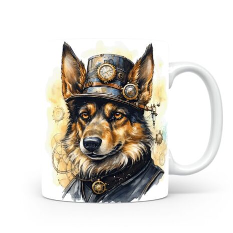 77-Suffix-ED-MD-SMP-S09-13 German Shepherd 05 - Mug