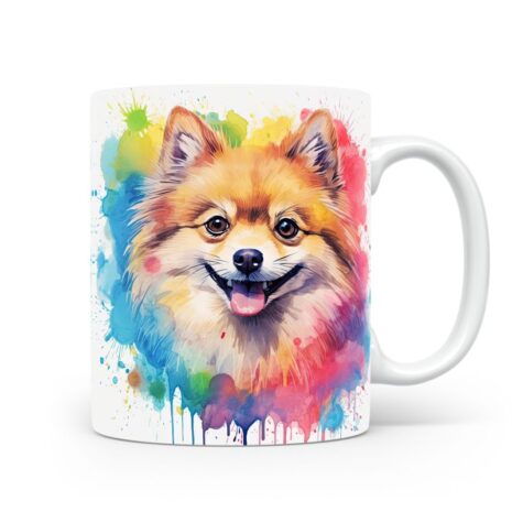 77-Suffix-ED-MD-SRB-S08-13 Pomeranian 05 - Mug