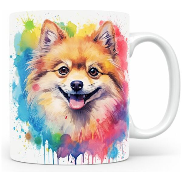 77-Suffix-ED-MD-SRB-S08-13 Pomeranian 05 - Mug