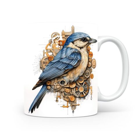 78-Suffix-ED-MD-SMP-S01-13 Nuthatch 06 - Mug