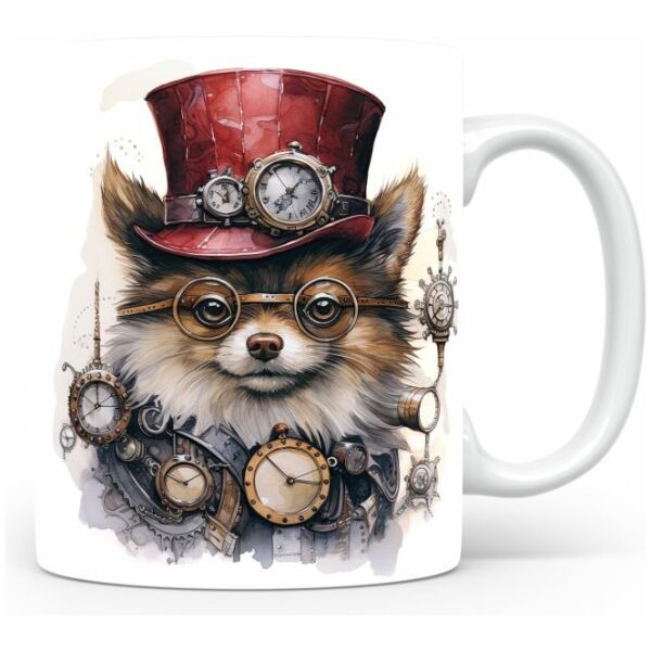 78-Suffix-ED-MD-SMP-S08-13 Pomeranian 06 - Mug