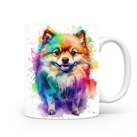 78-Suffix-ED-MD-SRB-S08-13 Pomeranian 06 - Mug