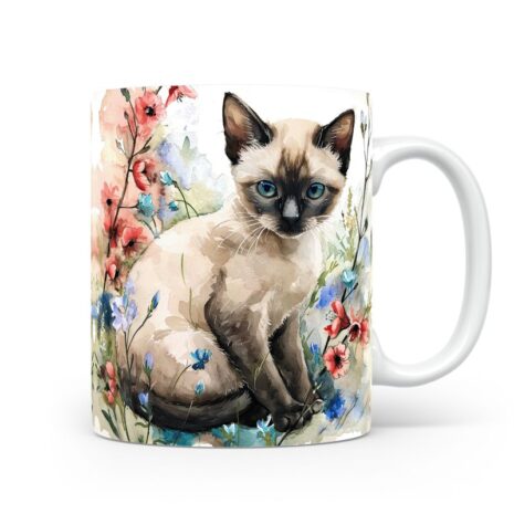 79-Suffix-ED-MD-CWAF-S11-14 Siamese Cat 01 - Mug