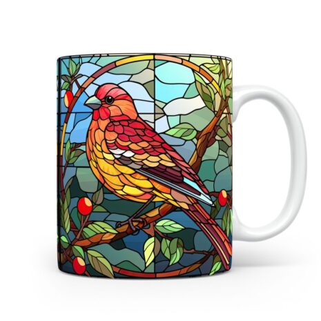 79-Suffix-ED-MD-SDGS-S12-14 Pine Grosbeak 01 - Mug