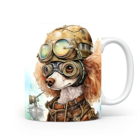 79-Suffix-ED-MD-SMP-S08-14 Poodle 01 - Mug