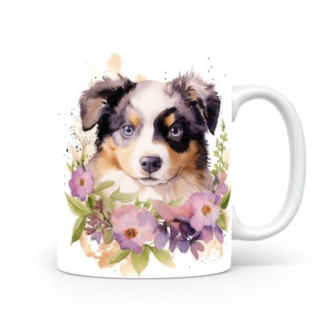 8-Suffix-ED-MD-CWAF-S06-02 Australian Shepherd 02 - Mug