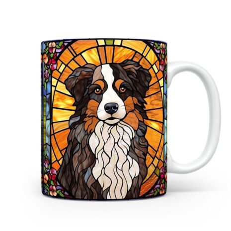 8-Suffix-ED-MD-SDGS-S02-02 Australian Shepherd 02 - Mug