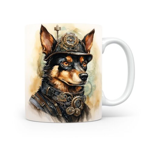 8-Suffix-ED-MD-SMP-S08-02 Australian Kelpie 02 - Mug