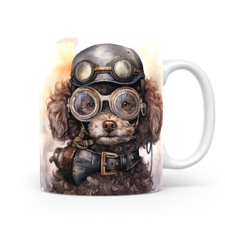 80-Suffix-ED-MD-SMP-S08-14 Poodle 02 - Mug