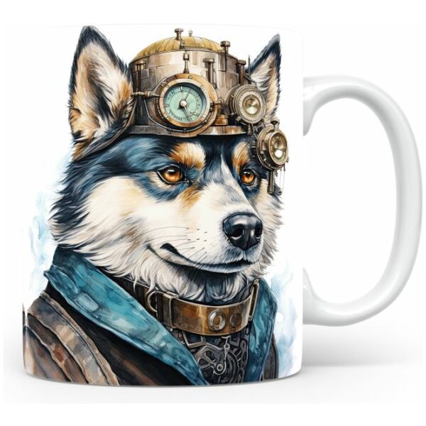 80-Suffix-ED-MD-SMP-S09-14 Husky 02 - Mug