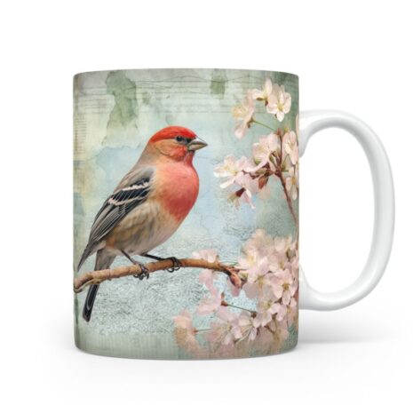 80-Suffix-ED-MD-VTD-S01-14 Pine Grosbeak 02 - Mug