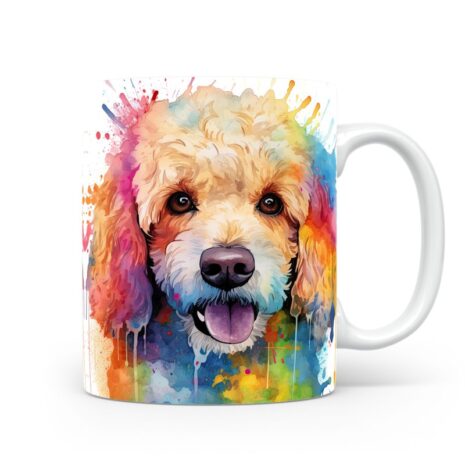 81-Suffix-ED-MD-SRB-S08-14 Poodle 03 - Mug