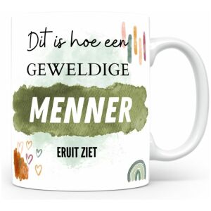 Mok bedrukken met beroep Menner