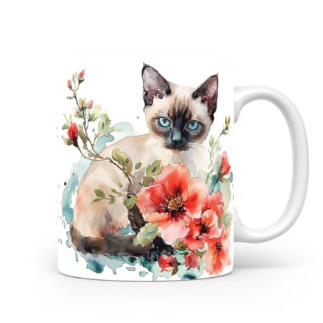 82-Suffix-ED-MD-CWAF-S11-14 Siamese Cat 04 - Mug