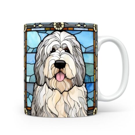 82-Suffix-ED-MD-SDGS-S01-17 Old English Sheepdog 03 - Tumbler