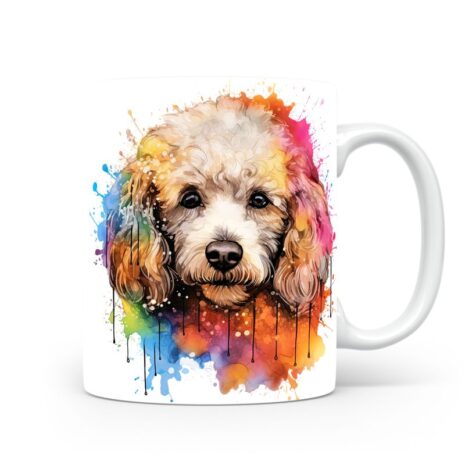 82-Suffix-ED-MD-SRB-S08-14 Poodle 04 - Mug