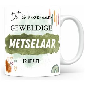 Mok bedrukken met beroep Metselaar