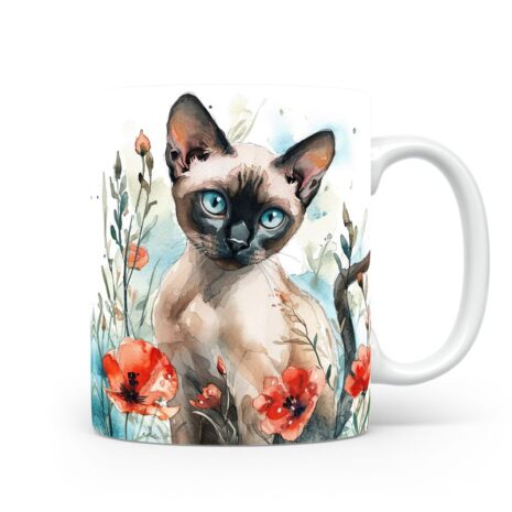 83-Suffix-ED-MD-CWAF-S11-14 Siamese Cat 05 - Mug