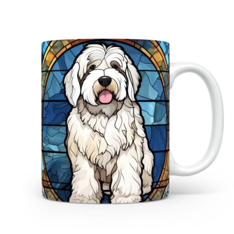 83-Suffix-ED-MD-SDGS-S01-17 Old English Sheepdog 04 - Tumbler