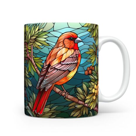 83-Suffix-ED-MD-SDGS-S12-14 Pine Grosbeak 05 - Mug