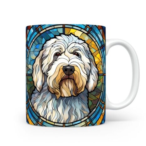 84-Suffix-ED-MD-SDGS-S01-17 Old English Sheepdog 05 - Tumbler