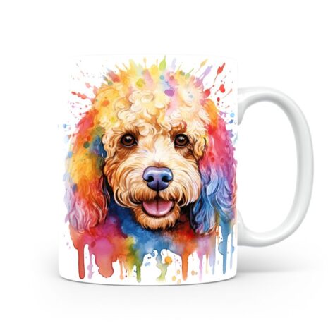 84-Suffix-ED-MD-SRB-S08-14 Poodle 06 - Mug