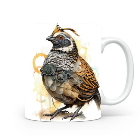 85-Suffix-ED-MD-SMP-S01-15 Quail 01 - Mug