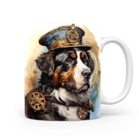 85-Suffix-ED-MD-SMP-S08-15 Saint Bernard 01 - Mug