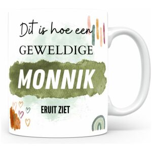 Mok bedrukken met beroep Monnik