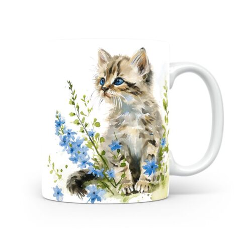 86-Suffix-ED-MD-CWAF-S11-15 Siberian Cat 02 - Mug