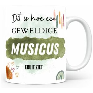 Mok bedrukken met beroep Musicus