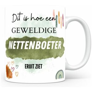 Mok bedrukken met beroep Nettenboeter