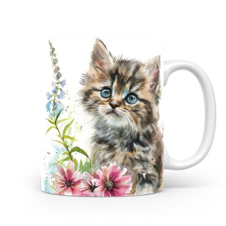 88-Suffix-ED-MD-CWAF-S11-15 Siberian Cat 04 - Mug