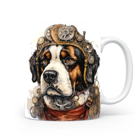 88-Suffix-ED-MD-SMP-S08-15 Saint Bernard 04 - Mug