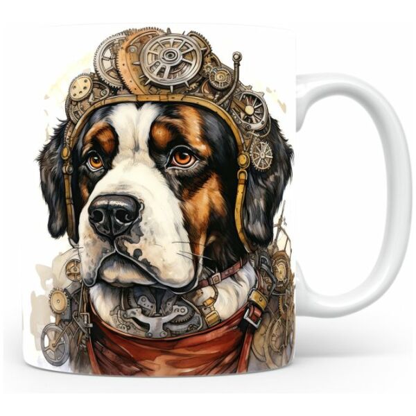 88-Suffix-ED-MD-SMP-S08-15 Saint Bernard 04 - Mug