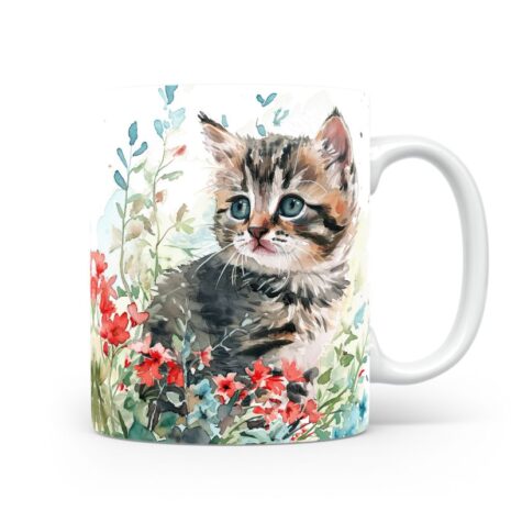 89-Suffix-ED-MD-CWAF-S11-15 Siberian Cat 05 - Mug