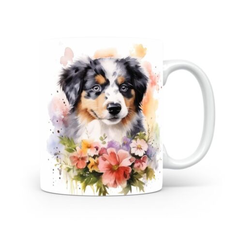 9-Suffix-ED-MD-CWAF-S06-02 Australian Shepherd 03 - Mug