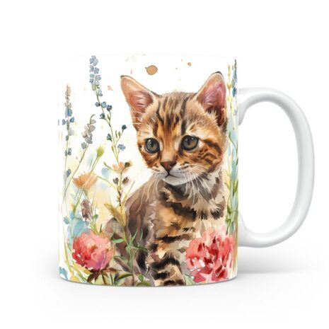 9-Suffix-ED-MD-CWAF-S11-02 Bengal Cat 03 - Mug