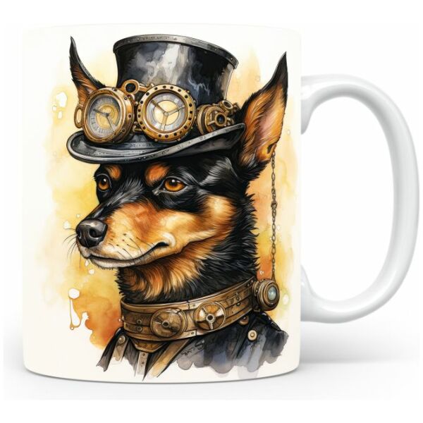 9-Suffix-ED-MD-SMP-S08-02 Australian Kelpie 03 - Mug