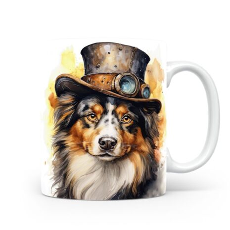 9-Suffix-ED-MD-SMP-S09-02 Australian Shepherd 03 - Mug