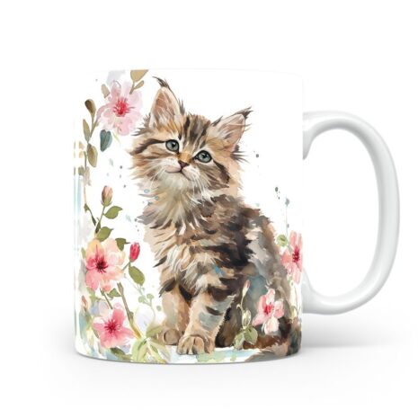 90-Suffix-ED-MD-CWAF-S11-15 Siberian Cat 06 - Mug